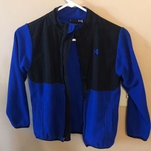 Boys Blue Under Armour fleece Jacket